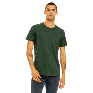 Camiseta transpirable con estilo para hombre, algodón suave apto para ropa informal diaria, Camiseta con cuello redondo atlética, atuendo de calle a la moda - Product Image 1
