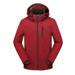 Vente en gros en ligne Veste coupe-vent personnalisée à fermeture éclair pour hommes style High Street Veste 100% polyester Vêtements d'hiver Service OEM disponible - Product Image 6