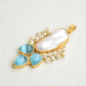 Collar con Dije de Estilo Bohemio con Acabado Antiguo, Joyería de Moda Unisex Hecha a Mano, Lista para Enviar al por Mayor - Product Image 3