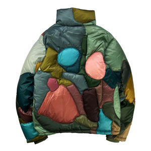 Hombres Puffer Chaquetas Clima Frío Invierno Con Capucha Sublimación Personalizada Chaqueta Puffer Hombres Abajo Chaquetas Personalizadas Ropa Casual - Product Image 2