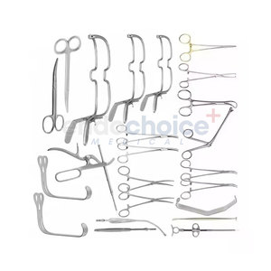 29pcs Instrumentation chirurgicale complète pour l'amygdalectomie Ensemble ORL en acier inoxydable pour les professionnels de la santé - Product Image 4