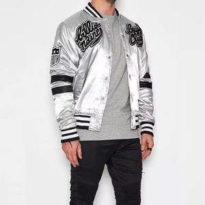 Veste en satin de haute qualité en gros, fabrication d'usine, veste en satin sur mesure, veste d'hiver en satin - Product Image 5