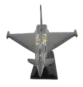 Modèle d'avion en aluminium moulé sous pression Typhoon 1:100 avec socle, objets décoratifs, articles de décoration intérieure, support OEM personnalisé - Product Image 3