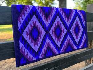 Couverture de selle western respirante pour chevaux toute la journée équitation ranch travail rodéo conçu avec doublure en polycoton - Product Image 4