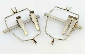 Acland Micro Vessel Abrazaderas Anillo Calidad Doble Neurología Neurocirugía Manual Titanio Acero inoxidable Clase I CE PK - Product Image 2