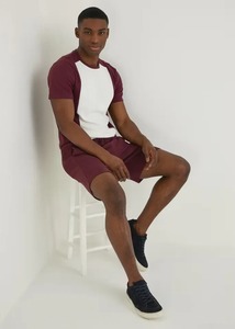 100% algodón cuello alto calidad superior hombres camisetas último diseño Slim Fitness manga corta verano desgaste Color sólido Casual hombres camiseta - Product Image 3