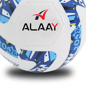 Balón de fútbol de TPU azul con diseño de Color Popular de Alaay con logotipo personalizado para jugar y entrenar en interiores y exteriores - Product Image 6