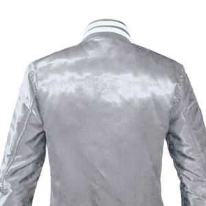 Chaqueta de Satén Personalizada para Hombre con Cuello Alto, Logotipo Frontal, Color y Talla Personalizables, Secado Rápido, Transpirable, Chaqueta Casual de Invierno - Product Image 6