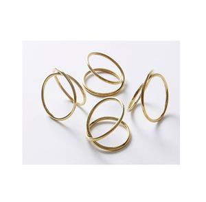 Anillos decorativos de cristal Natural para mesa de boda, accesorios de decoración tipo geoda de ágata, venta al por mayor - Product Image 6