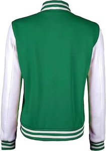 Ropa de calle de manga larga de alta calidad, chaquetas universitarias con estilo para mujer, chaquetas con letras, chaquetas de béisbol con hombros descubiertos - Product Image 5