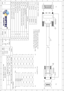 สายเชื่อมต่อกล้องอุตสาหกรรม: สายเคเบิล SDR-26 พิน ตัวผู้ ถึง MDR-26 พิน ตัวผู้ สำหรับการถ่ายภาพอัตโนมัติและสัญญาณข้อมูลที่เสถียร - Product Image 6