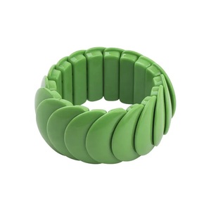 Classic Colorful Acrylic Bangle Bracelet Multicolor Fancy <b>Resin</b> Chunky Statement Jewelry Unisex Cute Fashionable Accessory - Product Image 3