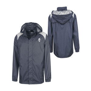 Chaqueta impermeable de color sólido con capucha personalizada para hombre, suministro directo de fábrica, impermeable para invierno a precio mayorista - Product Image 1