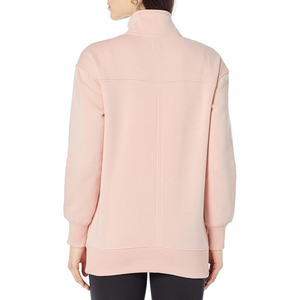 Lightweight Half Zip Sweatshirts Cotton Polyester Plain Quarter Half Zipper <b>Turtleneck</b> Unisex Sweatshirt - Product Image 4