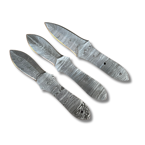 มีดหอยนางรมเหล็กดามัสกัสเหมาะสำหรับผู้ผลิตมีดสั่งทำปรับแต่งได้และทำด้วยมือปลอม - Product Image 5