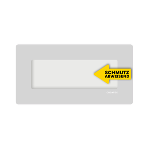 Etiquetas Autoadhesivas Antisuciedad para Suelos LongLife Klarsicht, 1/2 DIN A4, Gris, Paquete de 10 - LG-KLS-1/2A4-88 - Product Image 1