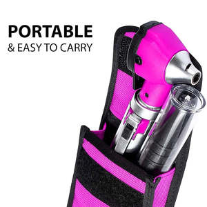 Otoscope manuel portable en acier inoxydable, LED haute luminosité, instrument médical, lentille transparente, soins des oreilles en famille, examen régulier - Product Image 3