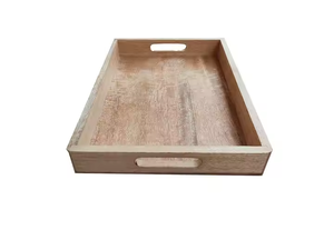 Exclusif fait à la main pour le plateau de service en bois de manguier plateau décoratif polyvalent pour la maison cuisine hôtel et restaurant par Impex - Product Image 3