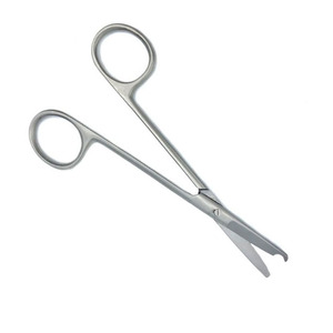 Tijera de puntada quirúrgica de alta calidad, tijera de sutura de acero alemán con acabado Dall para sala quirúrgica - Product Image 3