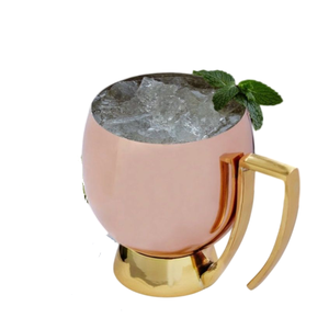 Juego de Tazas de Cobre Puro de Alta Calidad con Asas de Latón, Diseño Grabado, Acabado Pulido Artesanal, Artículos de Bar y Juegos de Regalo - Product Image 5