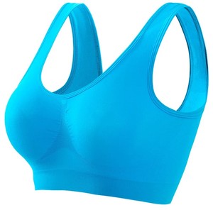 Custom OEM Women's Pink Racerback Sports <b>Bra</b> Scoop <b>Neck</b> Seamless Medium Support Yoga Workout Breathable Spandex Polyester 2026 - Product Image 3