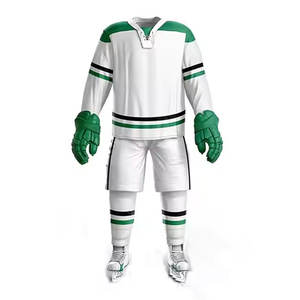 Uniforme de hockey sur glace à prix réduit Uniforme de hockey sur glace de l'équipe nationale OEM personnalisé sublimé à prix réduit - Product Image 4