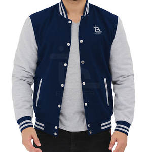 Top Quality Slim Fit Casual <b>Men</b> Letterman <b>Jacket</b> Customized Wholesale <b>Men</b> Cotton <b>Baseball</b> Lettermen <b>Jacket</b> - Product Image 1