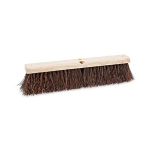 Cepillo para Pisos Boardwalk BWK20118 de 18 Pulgadas con Cerdas de Fibra Natural de Palma, Material de Madera y PP para Limpieza de Cocina y Lavado de Platos - Product Image 1