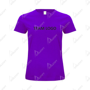 Camiseta de fútbol transpirable para mujer, color sólido con logotipo personalizado, perfecta para equipos de clubes de fútbol y atletas serios - Product Image 4