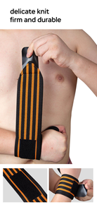 Sangles de poignet de musculation Bases 2023, bandages de poignet personnalisés, attelle de poignet à bas prix - Product Image 3