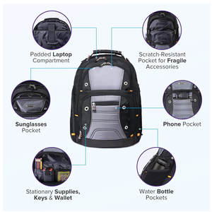 Mochila Plegable para Senderismo y Montañismo, Resistente, Ultraligera, Impermeable, de Gran Capacidad, 30-40L, Personalizable, DANZY SPORTS - Product Image 2