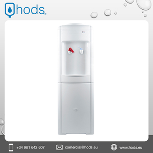 Distributeur d'eau chaude et froide autoportant de qualité authentique avec réfrigérateur et compresseur à usage commercial - Product Image 4