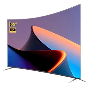 BEST NEW Genuine <b>Smart</b> LED TV 65" Curved 4K Ultra HD Android OS Wi-Fi <b>Game</b> Mode 50/60Hz Built-In Speaker - Product Image 1