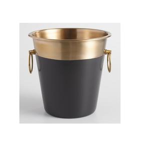 Cubo de hielo de metal, bares de hotel, lo mejor para el diseño al aire libre Champing, tinas de bebidas de hielo, Varios tamaños disponibles - Product Image 1