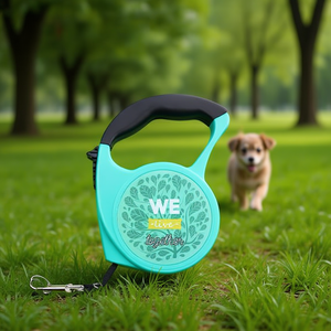 Retractable Flat Nylon Tape <b>Dog</b> <b>Leash</b> Premium Pet <b>Leashes</b> - Product Image 3