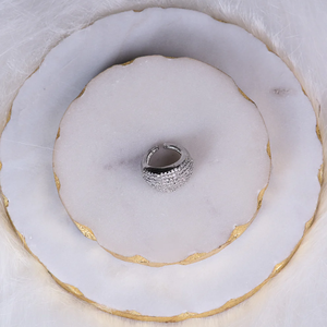 Pass Diamond Tester VVS Lab Grown Ring Iced Out 14Kt Oro blanco Hip Hop Lujo Hombres Anillo personalizado Último diseño Joyería fina - Product Image 3