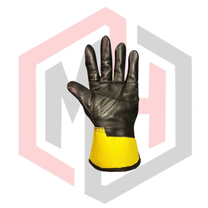 Gants de travail en cuir pleine fleur de qualité supérieure, 11 oz, longueur personnalisable, antistatiques, résistants aux déchirures, respirants - Product Image 5