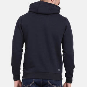 Sweat-shirt pour homme en coton mélangé imprimé avec logo personnalisé, fabrication en gros, 300GSM, coupe classique élégante - Product Image 4