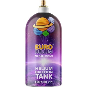 2.2L Aluminum Essential Balloon Gas Disposable Helium Cylinders Professionally Manufactured High-Pressure for Sale - Product Image 1