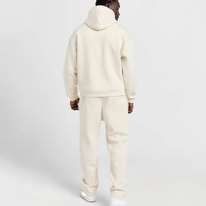 Survêtements en molleton de coton épais 420gsm de haute qualité pour hommes grande taille pour bouffée impression 100% coton col à capuche ensemble d'hiver - Product Image 4
