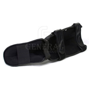 Protège-tibias en cuir professionnel pour le football, légers, équipement sportif athlétique, design personnalisé, protection, équipement d'entraînement - Product Image 6