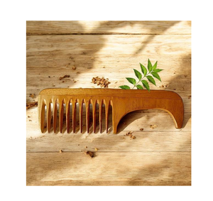 Nature Hair Accessories <b>Wooden</b> <b>Comb</b> Beard <b>Comb</b> wood handle Hotel for customized size cheap price - Product Image 3