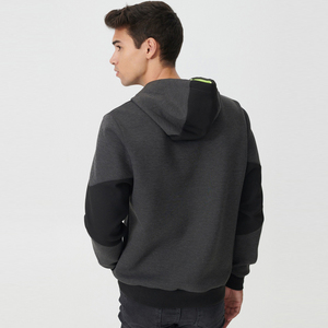 Chandails à capuche avec logo pour hommes en relief avec poche kangourou et motif hip hop personnalisé de haute qualité sweat à capuche pour hommes OEM - Product Image 2