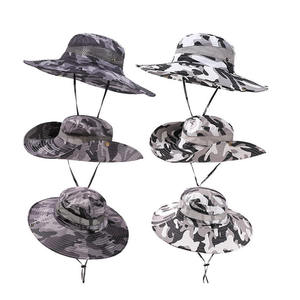 Chapeaux de pêche avec bouclier UV tissu léger et un look tendance parfait pour les journées ensoleillées au bord de l'eau - Product Image 4
