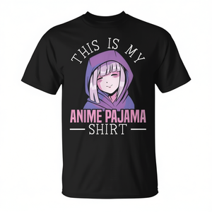 Camiseta de Pijama de Anime, Camiseta Kawaii de Chica Anime Otaku - Product Image 2