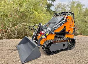 Livraison gratuite bon marché Mini Skid Steer moteur CE EURO5 EPA Skidsteer roue diesel sur chenilles Mini chargeuse sur chenilles pour tout terrain - Product Image 6