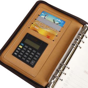 2023การออกแบบที่นิยมที่กำหนดเองโฟลเดอร์ผลงาน Pu 6แหวน A4เครื่องผูกหนังที่มีซิปปิด A4 - Product Image 6