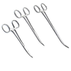 Pinzas quirúrgicas MEDIHEAL SURGICAL CORPORATION Mosquito Forceps, curvas con bloqueo, acabado Dall, 12.5cm, acero inoxidable para hospital, venta al por mayor - Product Image 5
