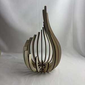 Candelabro Romántico de Madera Hecho a Mano para Decoración del Hogar para Pascua, Navidad y Cumpleaños - Product Image 3