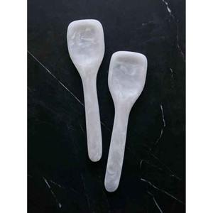 Cuchara de resina personalizable con mango estilo Ángel, vajilla de Hotel, cubiertos, juego de cubiertos para uso doméstico y restaurante - Product Image 6